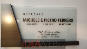 L ospedale di Verduno stato ufficialmente intitolato a Michele e